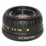 Объектив Зенитар-М 50мм f/2.0 + адаптер М42-Canon EOS