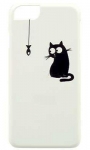 Пластиковый чехол-накладка для iPhone 6 / 6S iCover Cats Silhouette 11